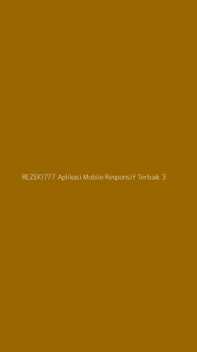 Tampilan Antarmuka Aplikasi Rezeki777 Aplikasi Mobile Responsif Terbaik - 3