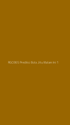 Tampilan Antarmuka Aplikasi Rgo365 Prediksi Bola Jitu Malam Ini - 1