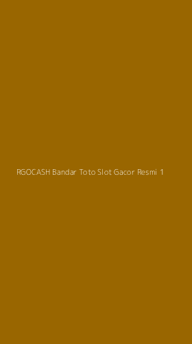 Tampilan Antarmuka Aplikasi Rgocash Bandar Toto Slot Gacor Resmi - 1