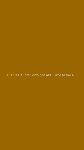 Tampilan Antarmuka Aplikasi Rgopoker Cara Download Apk Game Resmi - 4