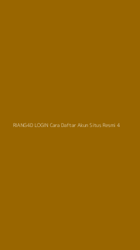 Tampilan Antarmuka Aplikasi Riang4d Login Cara Daftar Akun Situs Resmi - 4
