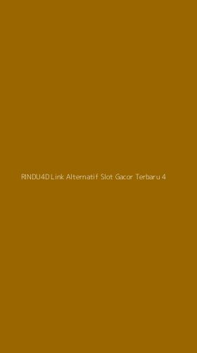 Tampilan Antarmuka Aplikasi Rindu4d Link Alternatif Slot Gacor Terbaru - 4