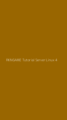 Tampilan Antarmuka Aplikasi Rkngame Tutorial Server Linux - 4