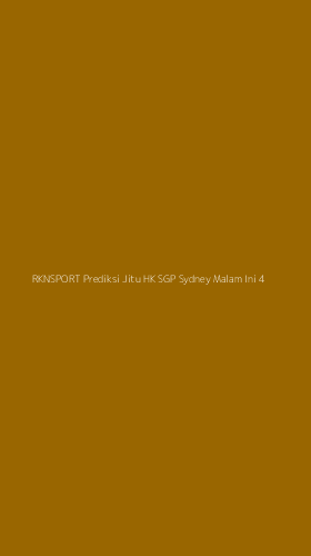Tampilan Antarmuka Aplikasi Rknsport Prediksi Jitu Hk Sgp Sydney Malam Ini - 4