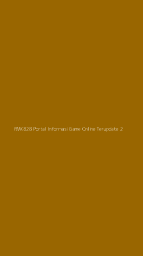 Tampilan Antarmuka Aplikasi Rmk828 Portal Informasi Game Online Terupdate - 2