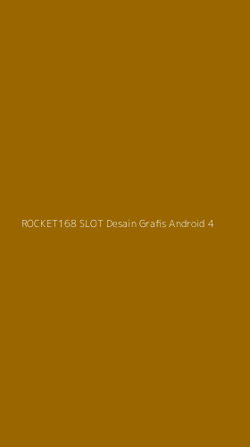 Tampilan Antarmuka Aplikasi Rocket168 Slot Desain Grafis Android - 4