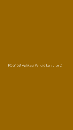 Tampilan Antarmuka Aplikasi Rog168 Aplikasi Pendidikan Lite - 2