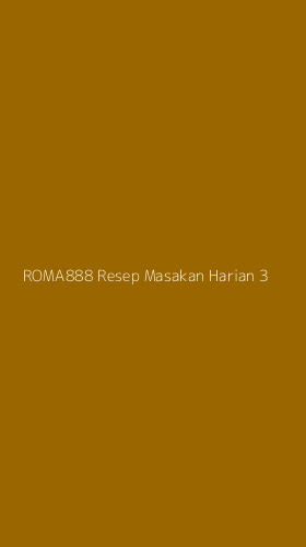 Tampilan Antarmuka Aplikasi Roma888 Resep Masakan Harian - 3