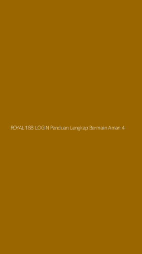 Tampilan Antarmuka Aplikasi Royal188 Login Panduan Lengkap Bermain Aman - 4