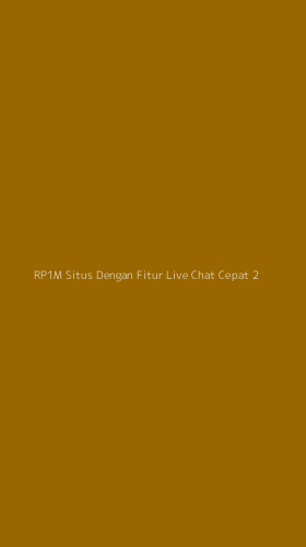 Tampilan Antarmuka Aplikasi Rp1m Situs Dengan Fitur Live Chat Cepat - 2