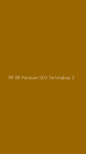Tampilan Antarmuka Aplikasi Rr 88 Panduan Seo Terlengkap - 3