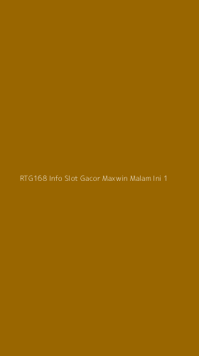 Tampilan Antarmuka Aplikasi Rtg168 Info Slot Gacor Maxwin Malam Ini - 1