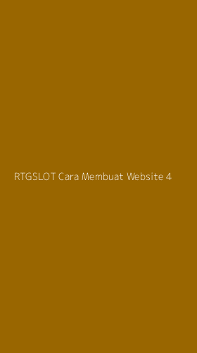 Tampilan Antarmuka Aplikasi Rtgslot Cara Membuat Website - 4