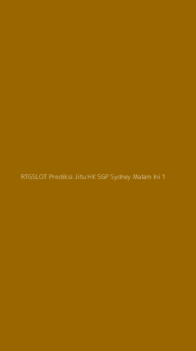 Tampilan Antarmuka Aplikasi Rtgslot Prediksi Jitu Hk Sgp Sydney Malam Ini - 1