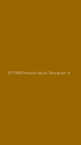 Tampilan Antarmuka Aplikasi Rtp 888 Pemutar Musik Terpopuler - 4