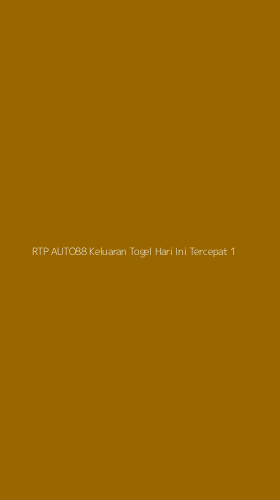 Tampilan Antarmuka Aplikasi Rtp Auto88 Keluaran Togel Hari Ini Tercepat - 1