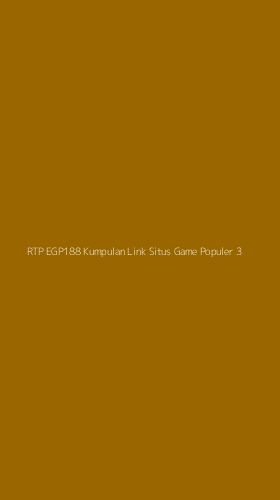 Tampilan Antarmuka Aplikasi Rtp Egp188 Kumpulan Link Situs Game Populer - 3
