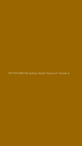 Tampilan Antarmuka Aplikasi Rtp Epicwin138 Aplikasi Mobile Responsif Terbaik - 4