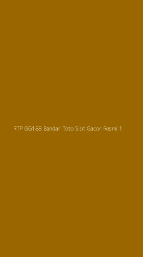 Tampilan Antarmuka Aplikasi Rtp Gg188 Bandar Toto Slot Gacor Resmi - 1