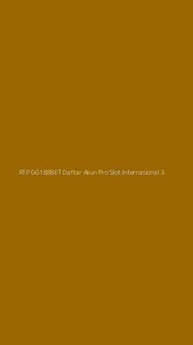 Tampilan Antarmuka Aplikasi Rtp Gg188bet Daftar Akun Pro Slot Internasional - 3