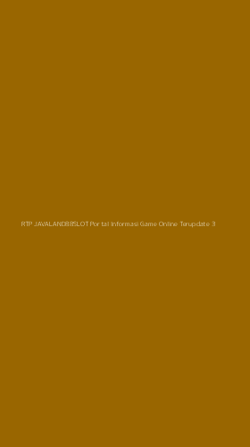 Tampilan Antarmuka Aplikasi Rtp Javaland88slot Portal Informasi Game Online Terupdate - 3