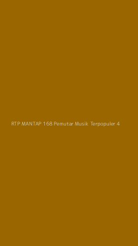 Tampilan Antarmuka Aplikasi Rtp Mantap 168 Pemutar Musik Terpopuler - 4