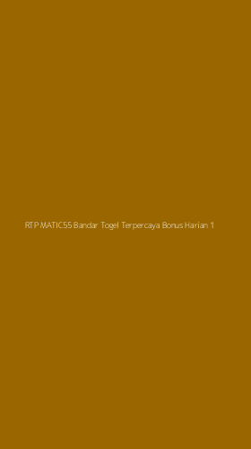 Tampilan Antarmuka Aplikasi Rtp Matic55 Bandar Togel Terpercaya Bonus Harian - 1