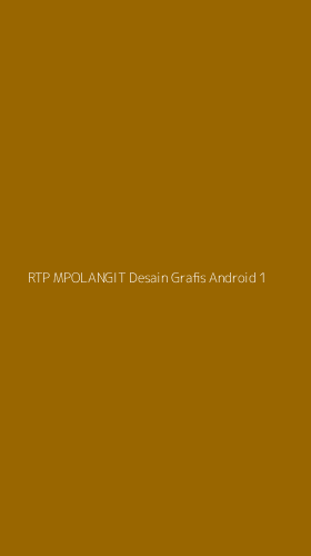 Tampilan Antarmuka Aplikasi Rtp Mpolangit Desain Grafis Android - 1