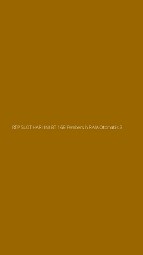 Tampilan Antarmuka Aplikasi Rtp Slot Hari Ini Bt 168 Pembersih Ram Otomatis - 3
