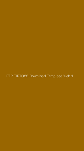 Tampilan Antarmuka Aplikasi Rtp Tirto88 Download Template Web - 1