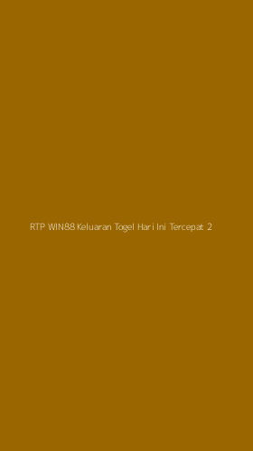 Tampilan Antarmuka Aplikasi Rtp Win88 Keluaran Togel Hari Ini Tercepat - 2