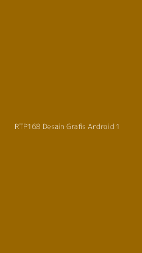 Tampilan Antarmuka Aplikasi Rtp168 Desain Grafis Android - 1