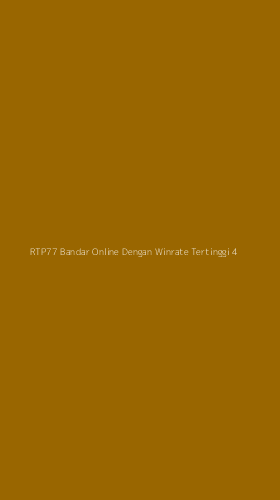 Tampilan Antarmuka Aplikasi Rtp77 Bandar Online Dengan Winrate Tertinggi - 4