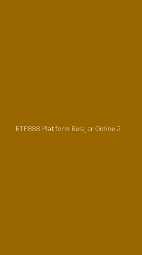 Tampilan Antarmuka Aplikasi Rtp888 Platform Belajar Online - 2