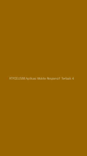 Tampilan Antarmuka Aplikasi Rtpzeus88 Aplikasi Mobile Responsif Terbaik - 4