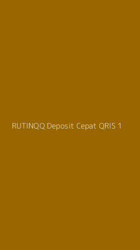Tampilan Antarmuka Aplikasi Rutinqq Deposit Cepat Qris - 1
