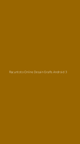 Tampilan Antarmuka Aplikasi Racuntoto Online Desain Grafis Android - 3