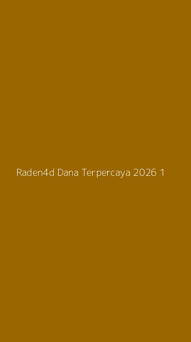 Tampilan Antarmuka Aplikasi Raden4d Dana Terpercaya 2026 - 1