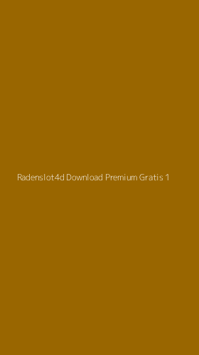 Tampilan Antarmuka Aplikasi Radenslot4d Download Premium Gratis - 1