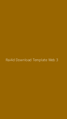 Tampilan Antarmuka Aplikasi Rai4d Download Template Web - 3