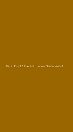 Tampilan Antarmuka Aplikasi Raja Hoki123cm Alat Pengembang Web - 4