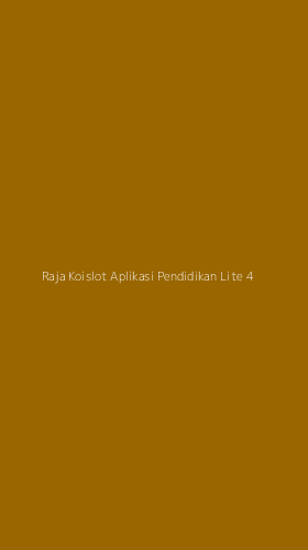 Tampilan Antarmuka Aplikasi Raja Koislot Aplikasi Pendidikan Lite - 4