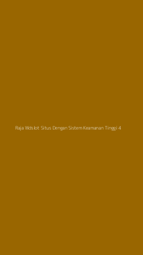 Tampilan Antarmuka Aplikasi Raja Wdslot Situs Dengan Sistem Keamanan Tinggi - 4