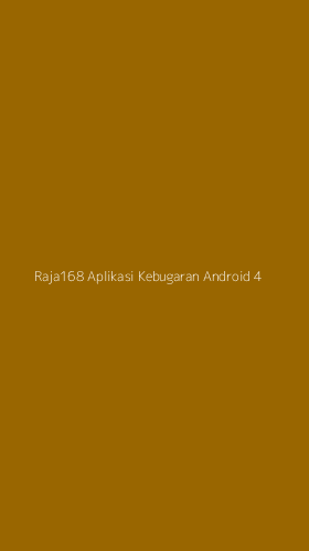 Tampilan Antarmuka Aplikasi Raja168 Aplikasi Kebugaran Android - 4