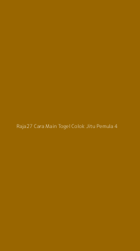 Tampilan Antarmuka Aplikasi Raja27 Cara Main Togel Colok Jitu Pemula - 4
