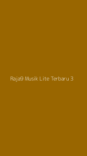 Tampilan Antarmuka Aplikasi Raja9 Musik Lite Terbaru - 3