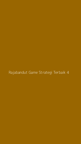Tampilan Antarmuka Aplikasi Rajabandut Game Strategi Terbaik - 4