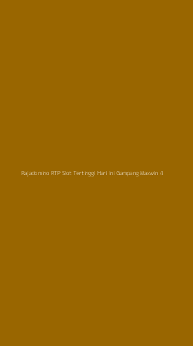 Tampilan Antarmuka Aplikasi Rajadomino Rtp Slot Tertinggi Hari Ini Gampang Maxwin - 4