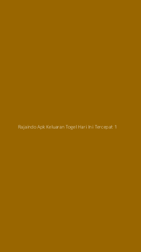 Tampilan Antarmuka Aplikasi Rajaindo Apk Keluaran Togel Hari Ini Tercepat - 1