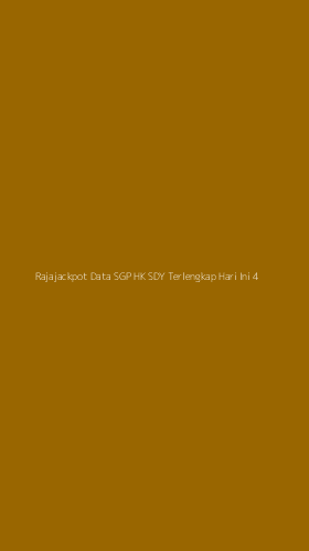 Tampilan Antarmuka Aplikasi Rajajackpot Data Sgp Hk Sdy Terlengkap Hari Ini - 4
